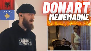 🇦🇱🇽🇰 DONART  MENEMADHE HYPE UK 🇬🇧 REACTION amp BREAKDOWN [upl. by Ramilahs]