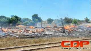 Incêndio no Bairro Refesa Castelo do Piauí [upl. by Rettke822]