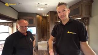 DODGE RAM amp Fifth Wheel Wohnauflieger  ROOMTOUR US Wohnwagen [upl. by Ahsein]