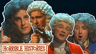 The 4 Georges  Born 2 Rule  Horrible Histories song [upl. by Sul]