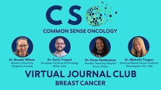 Common Sense Oncology Journal Club Breast Cancer [upl. by Altman]