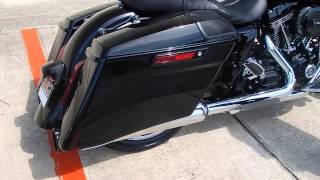 2015 HarleyDavidson CVO Street Glide Carbon Crystal Phantom Flames FLHXSE [upl. by Vorfeld]