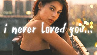 Halsey  I Never Loved You Lyrics [upl. by Suivatnom]