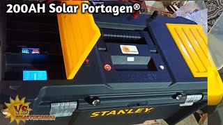 24V Solar Portagen 120AH DIY [upl. by Kirat]