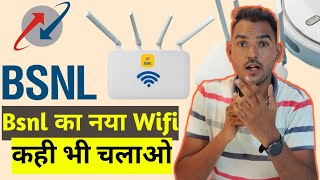 BSNL ने तो कमाल कर दिया New Wifi 🛜 लाकर  Bsnl launch Wifi Sarvatra wifi [upl. by Arakihc]