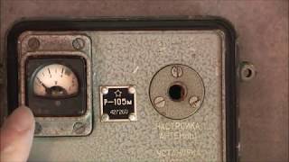 A look at the rusty R105M soviet radio parts [upl. by Byrle]