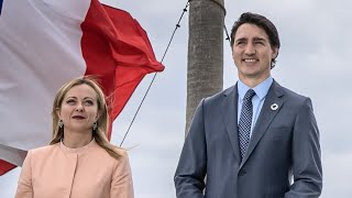 Trudeau slammed for trying to ‘mansplain’ democracy to Italian PM [upl. by Sisxela424]