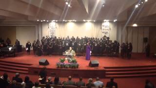 Olivet Institutional Oakland Reunion Choir Featuring Allowyn Price quotYou Was Therequot [upl. by Arikahs638]