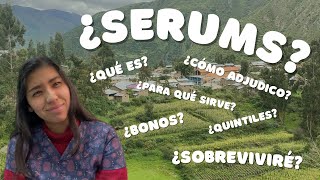 SERUMS ¿Qué necesito saber para adjudicar [upl. by Ezara]