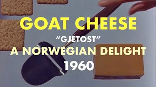 Goat cheese production Norway 1960  A Norwegian delight [upl. by Adlay]