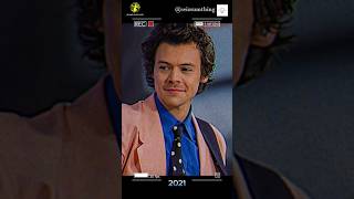 HARRY STYLES  TRANSITION BY YEAR  WHAT MAKES YOU BEAUTIFUL onedirection harrystyles [upl. by Aleibarg]