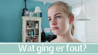 Neuspiercing Michella gaat fout VLOG 667 [upl. by Cralg]