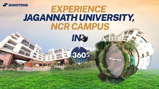 Jagannath University NCR Campus  360° Campus Tour  Sunstone [upl. by Nivrad339]