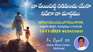 Divine Mercy Intercession Fr Cyril Doss SVD  Divine Word CentreMuthangi  13112024 [upl. by Caassi]