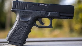 REVIEW Glock 19 BB CO2 45mm Air Pistol [upl. by Matheson395]