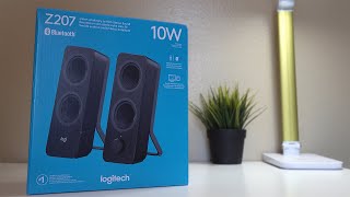 Logitech Z207 Speakers Unboxing and Setup [upl. by Nnad300]