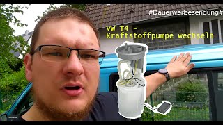 16 VW T4  Kraftstoffpumpe wechseln [upl. by Caprice365]