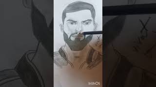 Virat koali Art youtubeshorts Viral video short video 💞 please 🥺 viral video king🔥🐐👑👑 [upl. by Onia227]