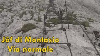 Jôf di Montasio  Via normale di Brazzà GoPro Hero3 [upl. by Pomeroy]