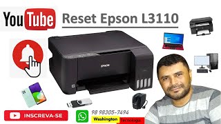 Reset Impressora EPSON L3110 Reset 100 e GRATIS FACIL [upl. by Venuti956]