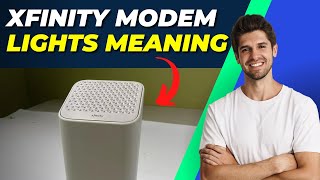 Xfinity Modem Lights Meaning  What Do They Mean [upl. by Anirehs]