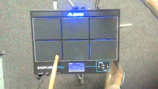 Test Alesis Sample Pad Pro [upl. by Leba]