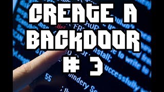 The dark side of Python 1  Create a backdoor  part 3 [upl. by Willi]
