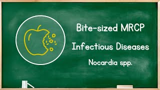 Infectious Diseases  Nocardia spp  MRCP Exam Revision [upl. by Noicpesnoc416]