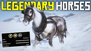 10 RAREST Horses YOU MISSED in Red Dead Redemption 2 [upl. by Ranjiv526]