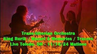 Trans Siberian Orchestra TSO King Rurik  Mozart amp Memories  Tracers Live 2024 Toledo OH 111624 [upl. by Manly836]