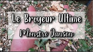 JANSEN Le Meilleur Broyeur de Branches 2021  PAILLAGE de broyat au Jardin Potager en Permaculture [upl. by Kelci]