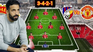 EUROPA LEAGUE RETURNS✔ VIKTORIA PLZEN VS MAN UNITED BEST Possible Formation To BEAT ViktoriaEuropa [upl. by Duaner]