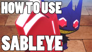 How To Use Sableye and Mega Sableye Sableye Strategy Guide ORAS  XY [upl. by Ecnatsnok]