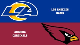 Los Angeles Rams vs Arizona Cardinals Week 2  NFL 2024 Simulation [upl. by Eenolem938]