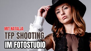 TFP Shooting mit Natalja im Fotostudio [upl. by Trixy]