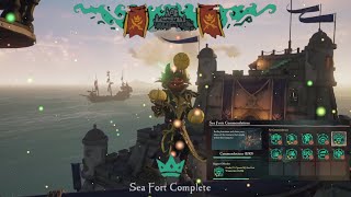 Full Sea Forts Commendations Guide Sea of Thieves [upl. by Rooker]