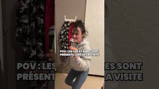 POV  Le client est présent lors de la visite 🤣 immobilier funny logement [upl. by Morgen142]