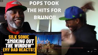 POPS FELT THE AMEN RAG FOR BRUNO MY DAD REACTS TO SILK SONIC quotSMOKING OUT THE WINDOWquot [upl. by Dihgirb]