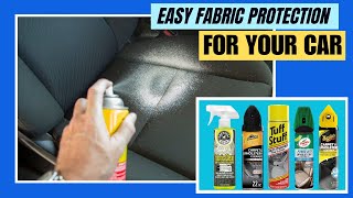 Best Car Fabric Protector Spray  Make Your Car Seats Stay Clean [upl. by Gylys]