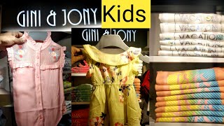 Beautiful kids summer collection  Gini amp Jony  Reliance Trends Store [upl. by Aiderfla316]