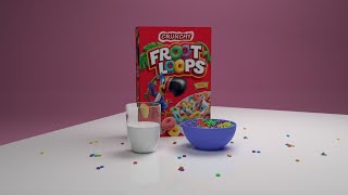 Cereal commercial in 3D  Inspired by Daniel Schiffer [upl. by Loginov758]