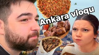 İlk İki Ankara Vlogu  Ən Dadlı Quzu Kababı [upl. by Aziul]