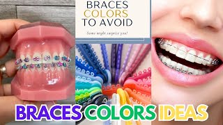 Braces Color Inspiration Transform Your Smile with Trendy Ideas and Tips Avoid these Braces Colors [upl. by Bez]