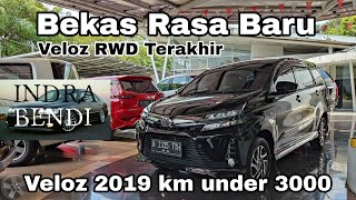 BEKAS RASA BARU VELOZ MATIC 2019 VERY LOW KM HARGA NEGO [upl. by Ahseuqal]