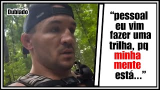 📢Michael Chandler faz PRONUNCIAMENTO sobre o cancelamento da luta DUBLADO [upl. by Nauqaj]