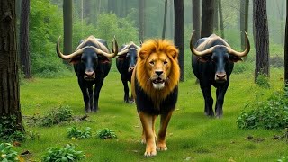 A lion and 3 bullocks moral story suniye Shivam se [upl. by Gaul]