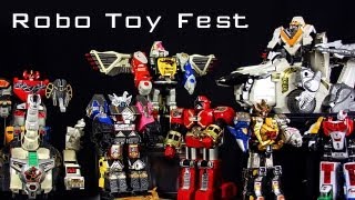 ROBO TOY FEST amp Awesome Power Ranger amp Sentai Toys [upl. by Kelcey877]