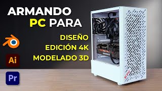 PC para Editar VIDEOS en 4k DISEÑAR Modelar en 3D y mucho más [upl. by Emalee]