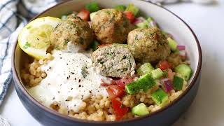 Mediterranean Meatballs air fryer or oven [upl. by Miranda]