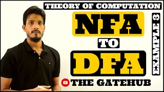 NFA to DFA Conversion Example 3  Conversion from NFA to DFA Examples  TOC  Automata Theory [upl. by Halli]